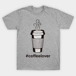 Coffee lovers ink design T-Shirt